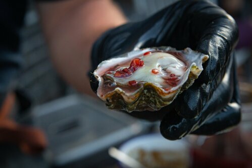 Easy Oyster Mignonette