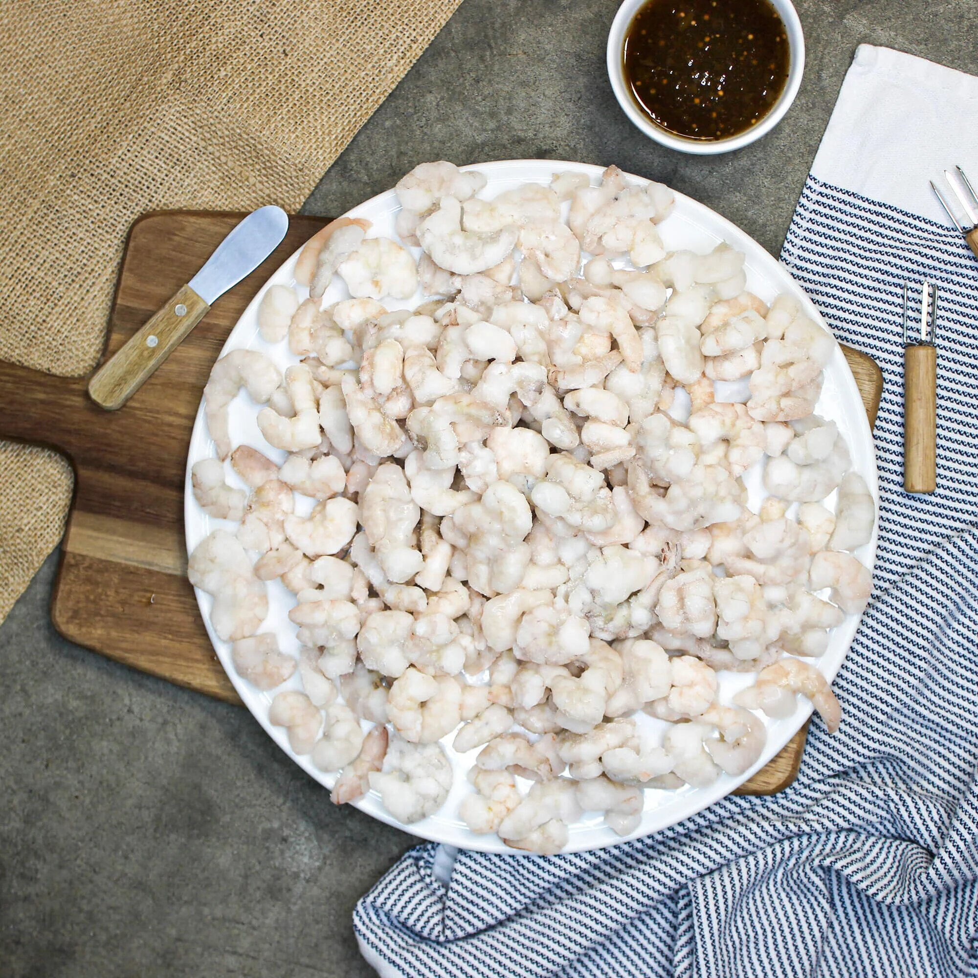 Prawn Meat (Raw, Broken) 1KG