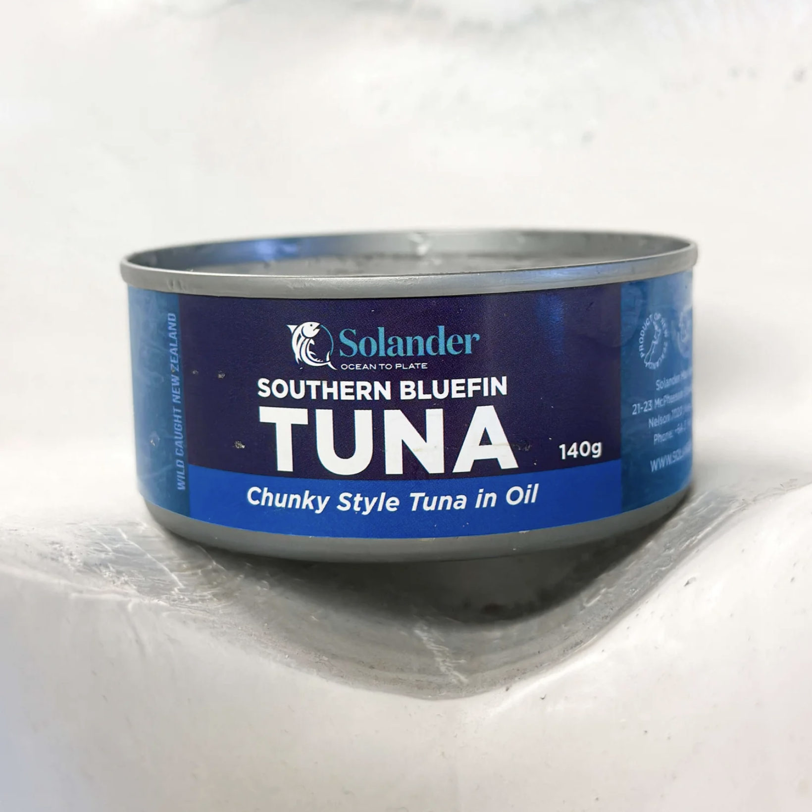 Southern Bluefin Tuna (NZ) Chunky Style in Oil/140g Can