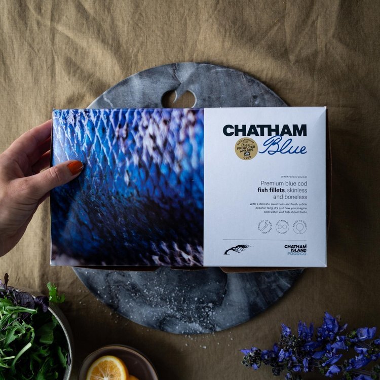 Chatham Island Food Co Blue Cod (Frozen) 1.7KG