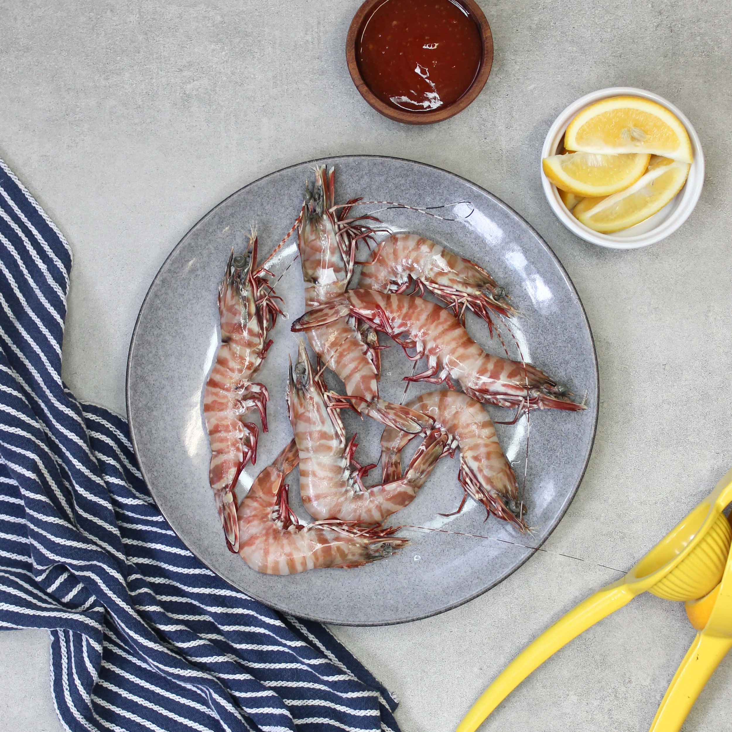 Whole Raw Australian Tiger Prawn (Medium)