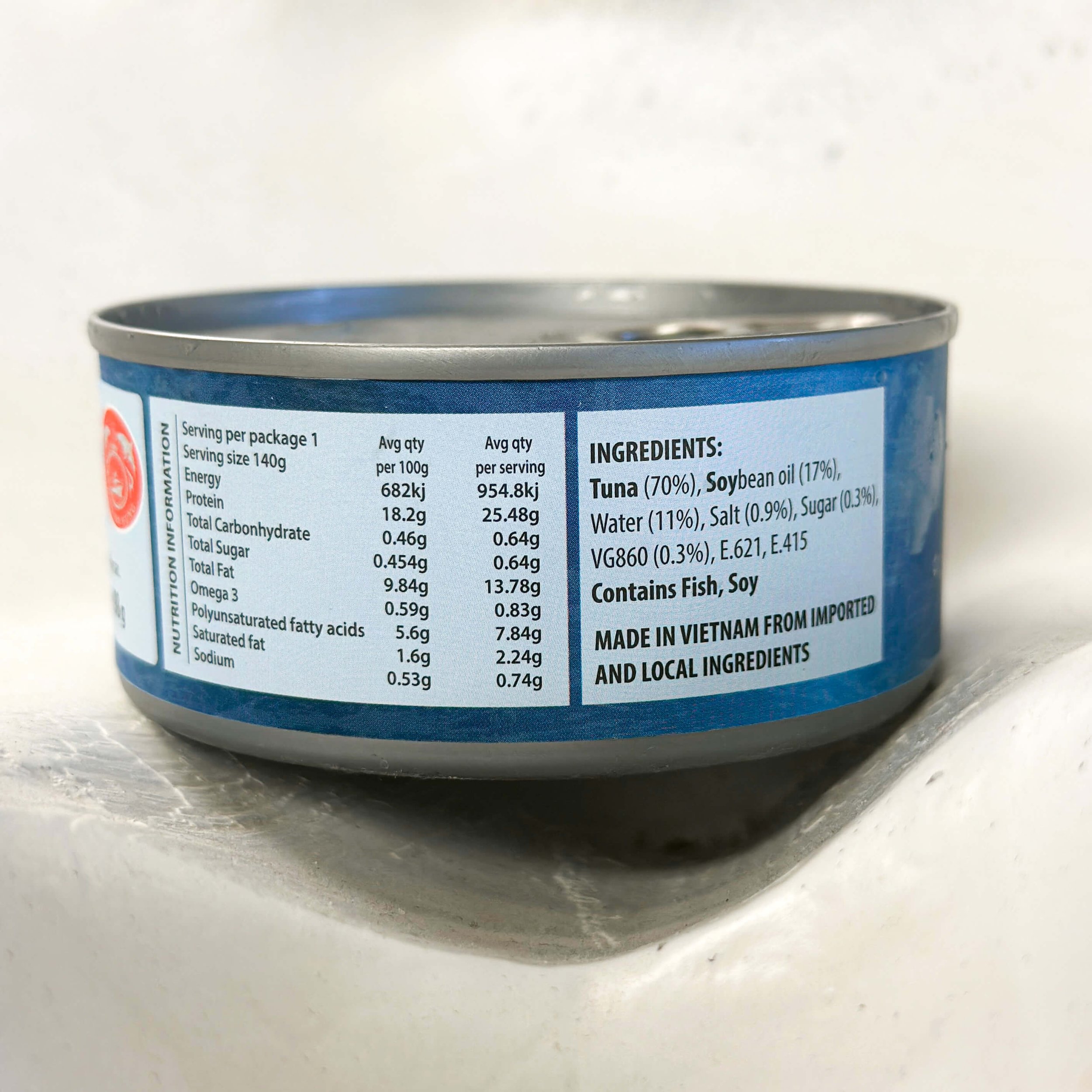 Southern Bluefin Tuna (NZ) Chunky Style in Oil/140g Can