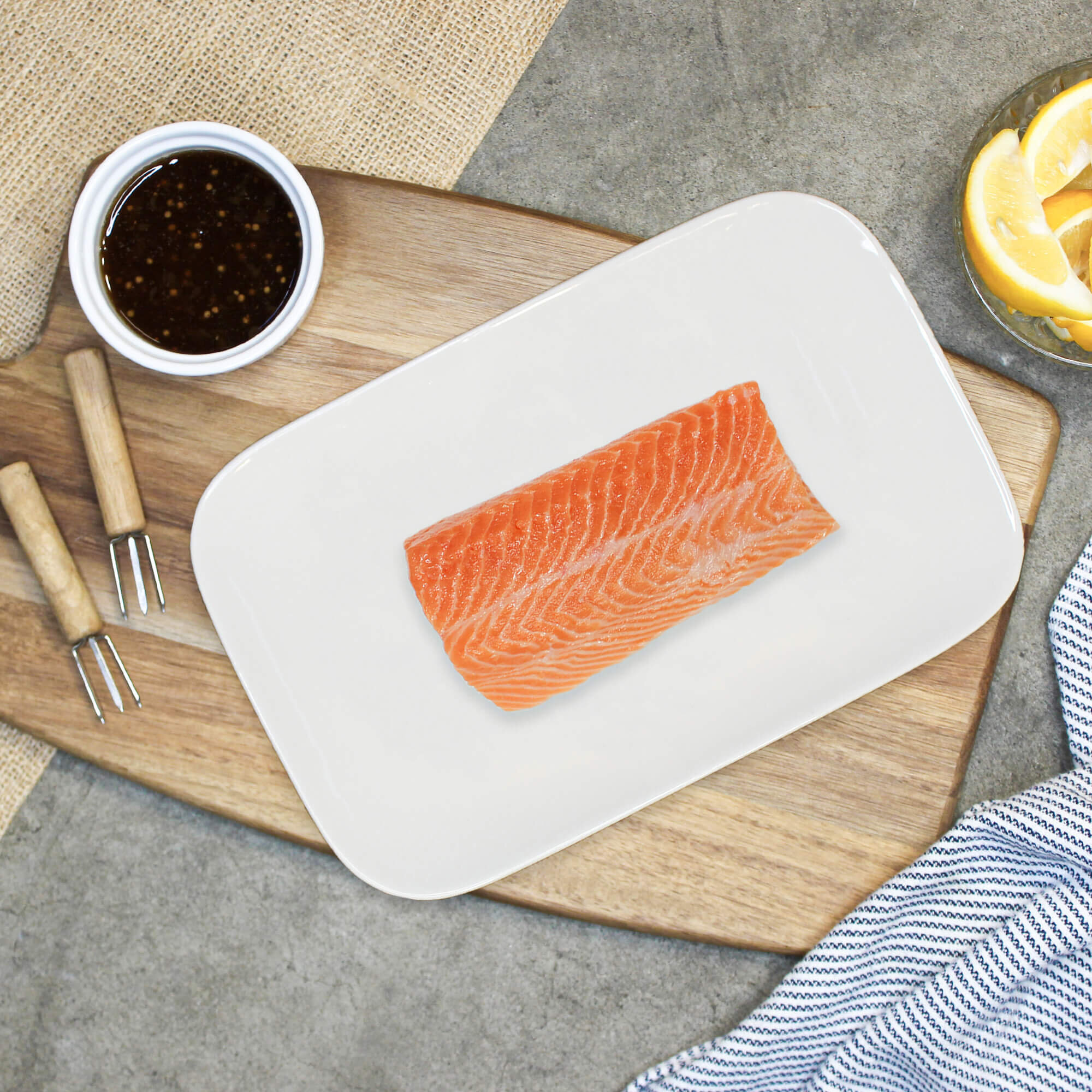 Salmon Saku Block 200g