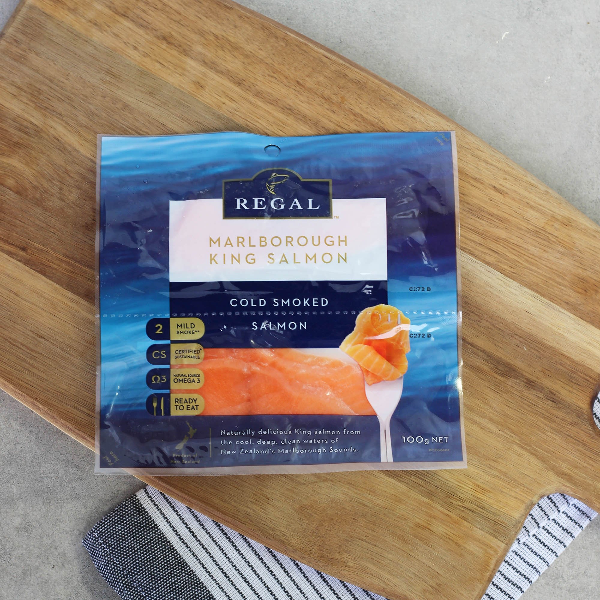 Regal Smoked Salmon Slices 100g