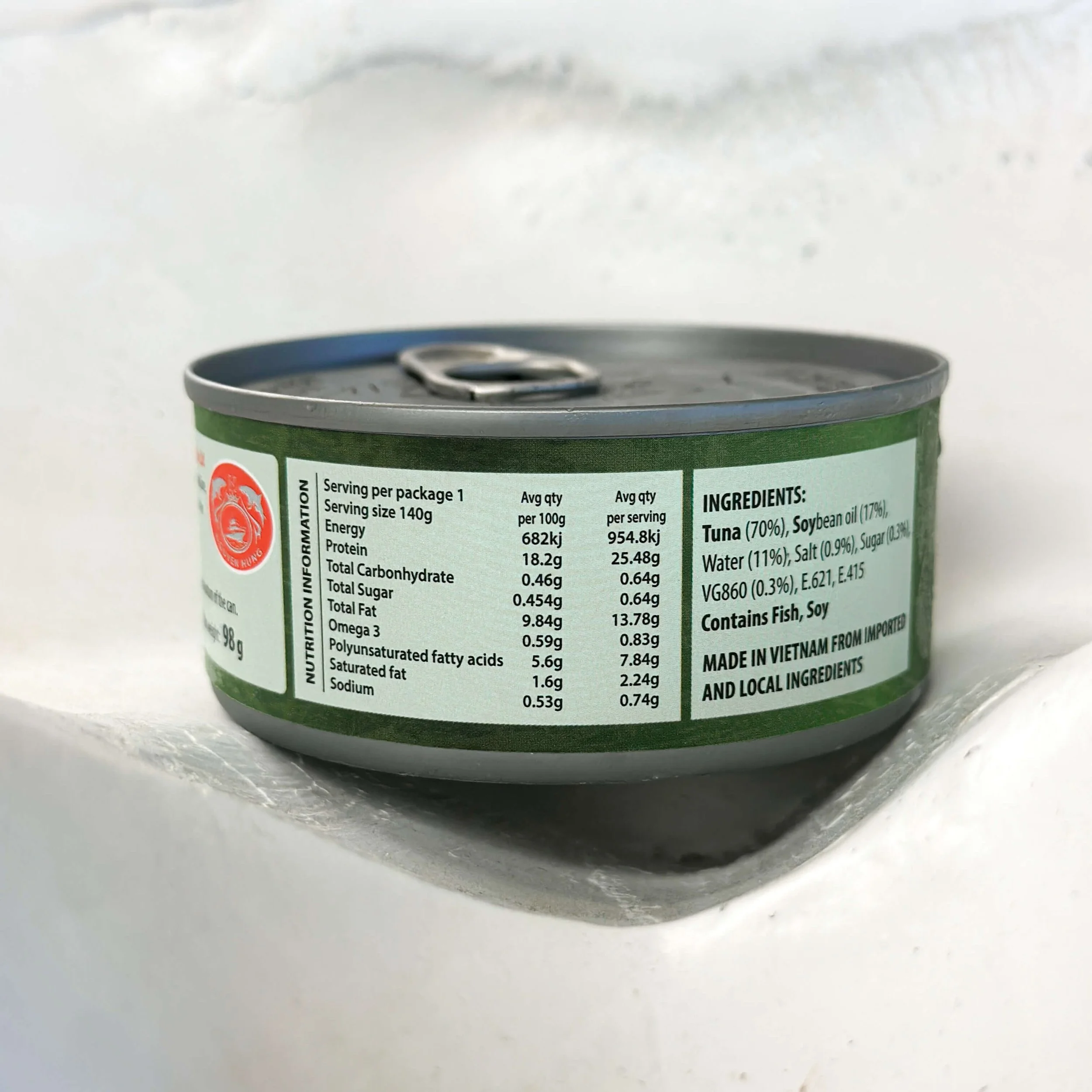 Albacore Tuna (NZ) Chunky Style in Oil/140g Can