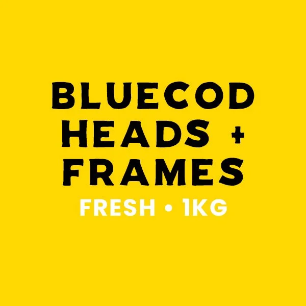 Blue Cod (Heads & Frames) 1KG